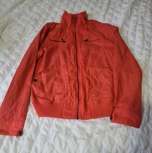 Fox bomber coat